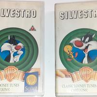 VHS doppia VHS GATTO SILVESTRO 1990 WEA