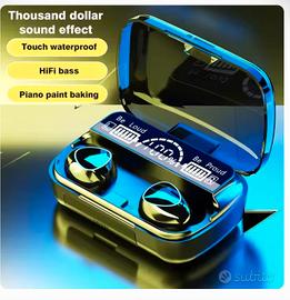 cuffie auricolari cuffiette bluetooth wireless