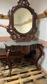 splendida consolle anni 900 