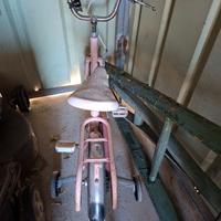 Bicicletta bimba con rotelline vintage