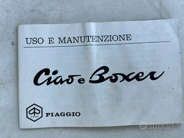 Piaggio  ciao  boxer prima serie epoca vintage