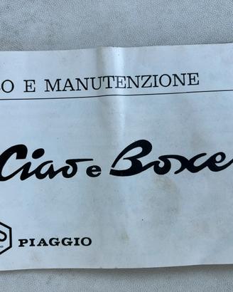 Piaggio  ciao  boxer prima serie epoca vintage