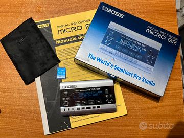 BOSS Micro BR registratore digitale e multieffetto