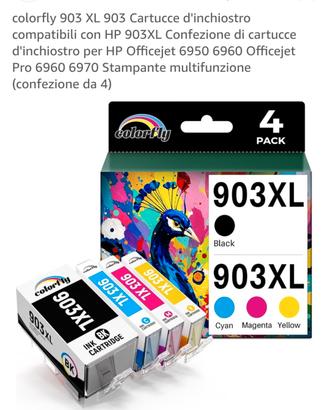 cartuccia HP903XL  COLORFLYcompat. hp