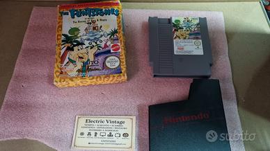 K1335NN-The Flinstones Nintendo NES Con Scatola