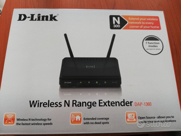D-Link wireless N range extender dap 1360