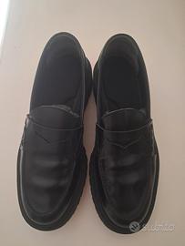 Mocassino pelle nero 