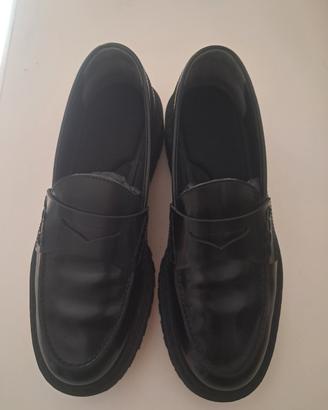 Mocassino pelle nero 