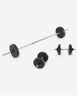 Pesi palestra e bilanciere nuovi