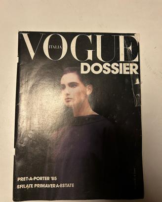 VOGUE magazine Sfilate Spring Summer 1985