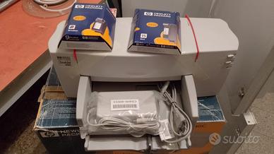 Stampante HP Deskjet 840C nuova con 2 cartucce una