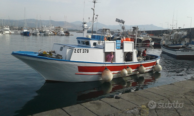 Barca da pesca ben attrezzata