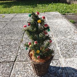Alberello di Natale addobbato