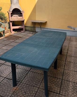 Tavolo da giardino 2.10 x 90 cm