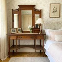 Toelletta da trucco in legno