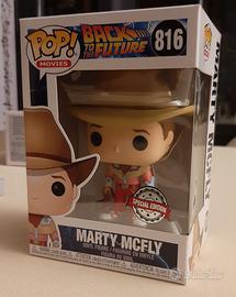 Funko Pop! Marty McFly Cowboy 816 Special Edition