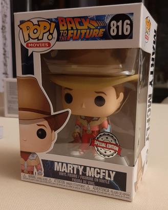 Funko Pop! Marty McFly Cowboy 816 Special Edition