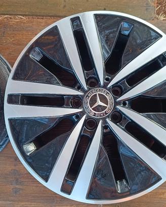 4 cerchi in lega da 17 Mercedes 
