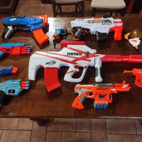 COLLEZIONE PISTOLE/FUCILI NERF