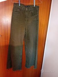 Jeans Zara a gamba larga