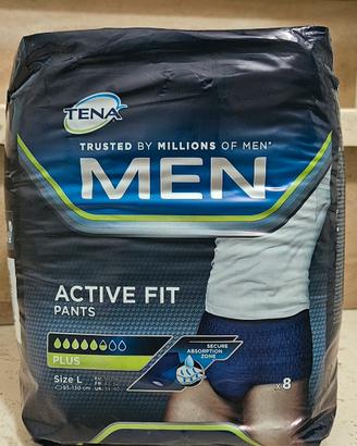 Tena men active fit size L x8