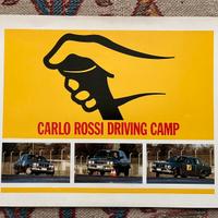Brochure CARLO ROSSI DRIVING CAMP 1988