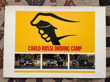 Brochure CARLO ROSSI DRIVING CAMP 1988