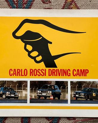 Brochure CARLO ROSSI DRIVING CAMP 1988