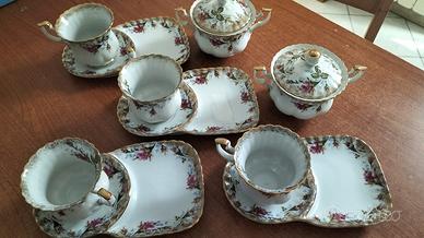 Servizio da thè in porcellana 