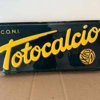 Insegna totocalcio vintage