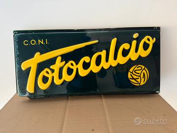 Insegna totocalcio vintage