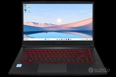 MSI GF63 Thin 9SC i5 GTX1650 16 GB 512 GB