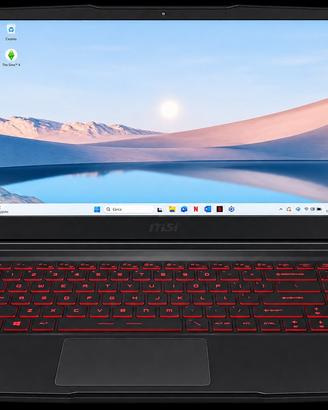 MSI GF63 Thin 9SC i5 GTX1650 16 GB 512 GB