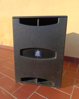 Sub 15D dB Technologies - Subwoofer attivo 1000 w
