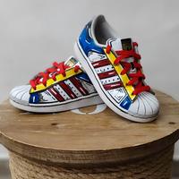 Scarpe bambino bambina Adidas taglia 34