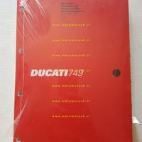 DUCATI 749-Dark-S aggiornam. 2005 manuale officina