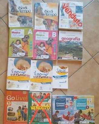 LIBRI SCOLASTICI 1° ANNO - SCUOLA PRIMA MEDIA