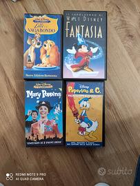 VHS originali Disney