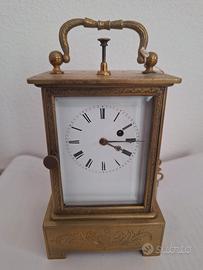 antico orologio capuccina da carrozza con richiamo