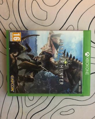 Monster hunter world xbox one