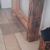 consolle travi antiche