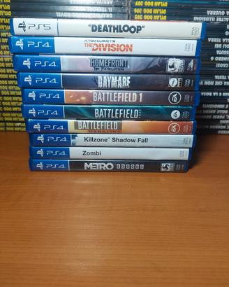 giochi ps4 e ps5 