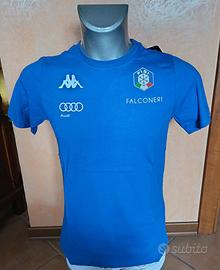 Maglietta kappa fisi nazionale sci italiana S nuov