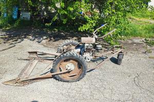 Motofalciatrice bcs con carrello