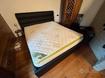 Letto contenitore più materasso