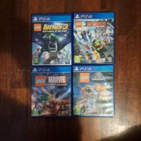 4 Titoli LEGO per Ps4
