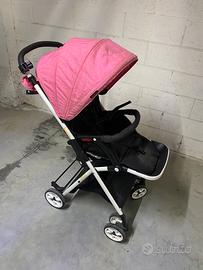 Passeggino pieghevole Besrey Rosa /Nero