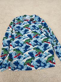 Maglia bambino surf dinosauri  10 anni