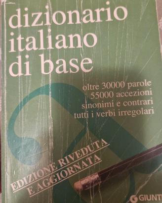 Dizionario italiano Giunti 