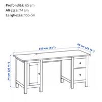 Scrivania Hemns Ikea